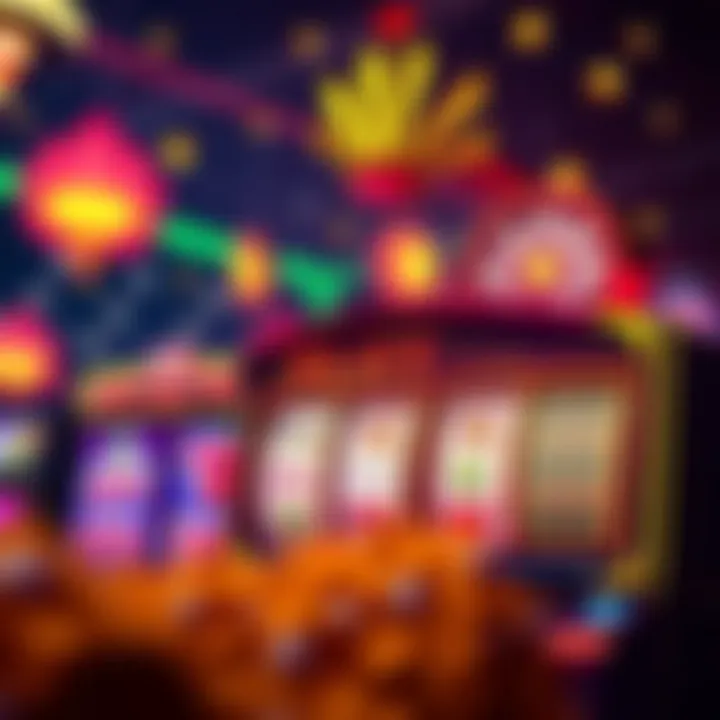 Illustration of different types of slot machine bonuses