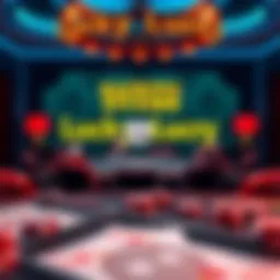 A digital representation of Lucky Lucky Blackjack gameplay