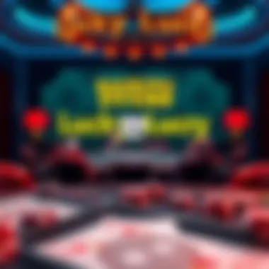 A digital representation of Lucky Lucky Blackjack gameplay