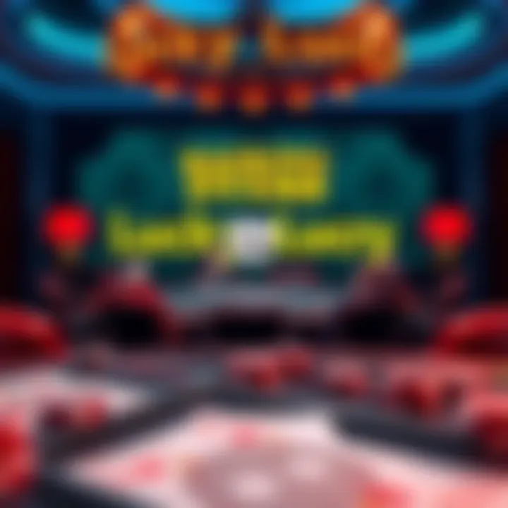 A digital representation of Lucky Lucky Blackjack gameplay