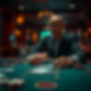 Visualizing the psychology behind blackjack decisions