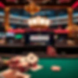 Luxurious online gaming interface
