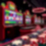 Colorful display of Poker Stars Slots interface