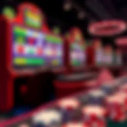 Colorful display of Poker Stars Slots interface
