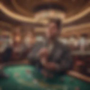 A lavish casino environment showcasing excitement