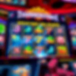 Thunderstruck slots game interface showcasing vibrant graphics