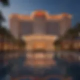 Stunning exterior view of Wynn Resort Boston Harbor showcasing architectural elegance