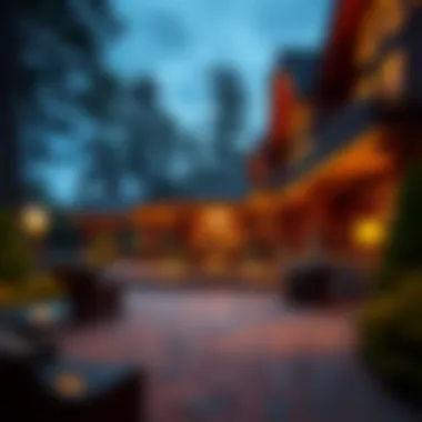 Architectural design of Foxwoods Two Trees Inn