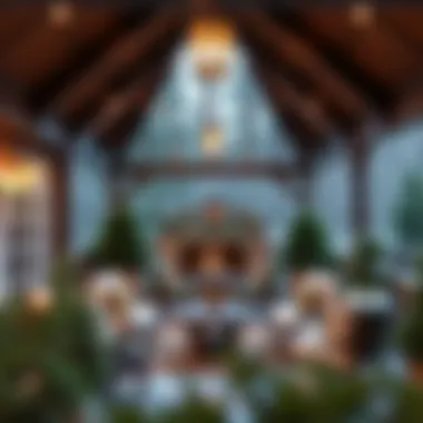 Relaxing outdoor area of Foxwoods Two Trees Inn