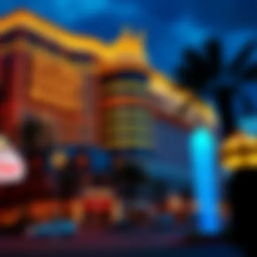 Golden Nugget Las Vegas exterior showcasing its unique architecture