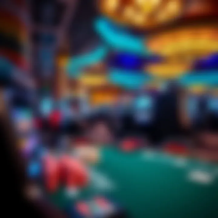 Vibrant gaming floor at Grand Sierra Resort