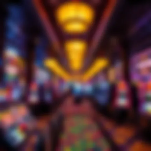 Vibrant gaming floor at Hard Rock Tampa