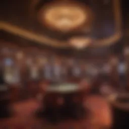 A luxurious casino environment showcasing the vibrant atmosphere of the Hard Rock Wild Card Club.