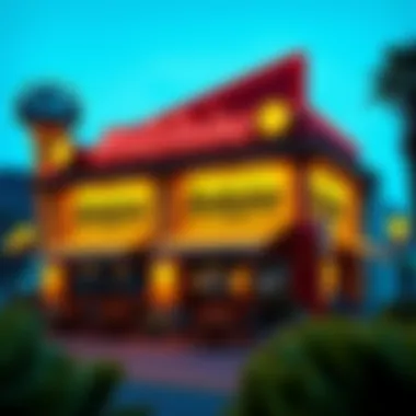 Holsteins in the Las Vegas Landscape Exterior view of Holsteins restaurant