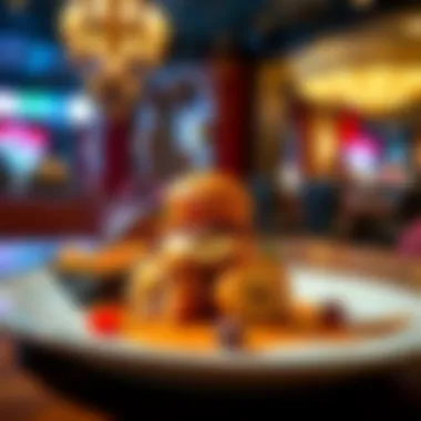 Artful Culinary Creations Signature dish presented beautifully