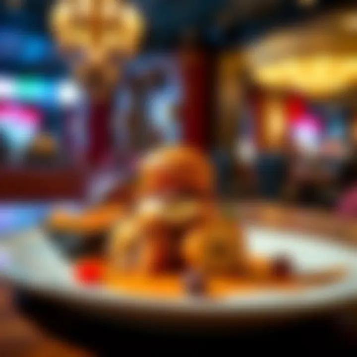 Artful Culinary Creations Signature dish presented beautifully