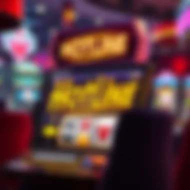 Hotline Slot Game Interface Visual representation of Hotline Slot game interface