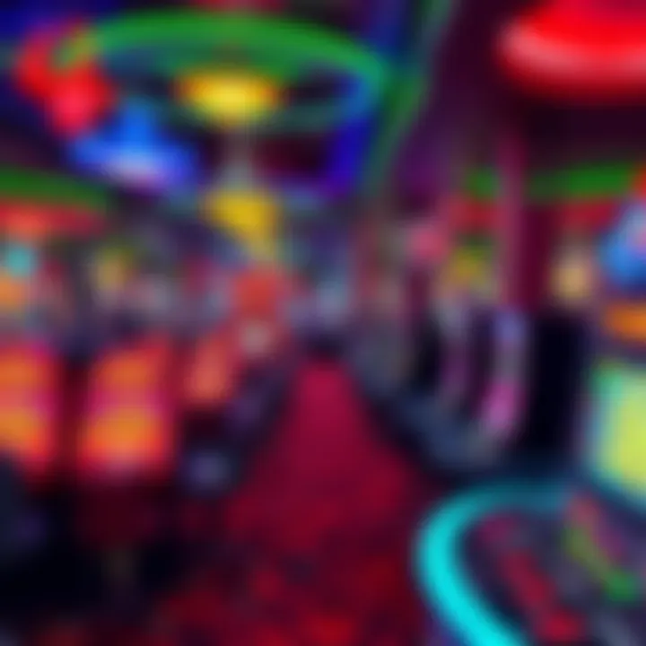 Vibrant Atmosphere of Indianapolis Casinos Casino interior showcasing vibrant gaming atmosphere