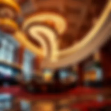 Opulent Lobby Experience Luxurious lobby of the largest hotel showcasing opulence