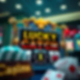 Visual representation of the Lucky Catch Slot game interface