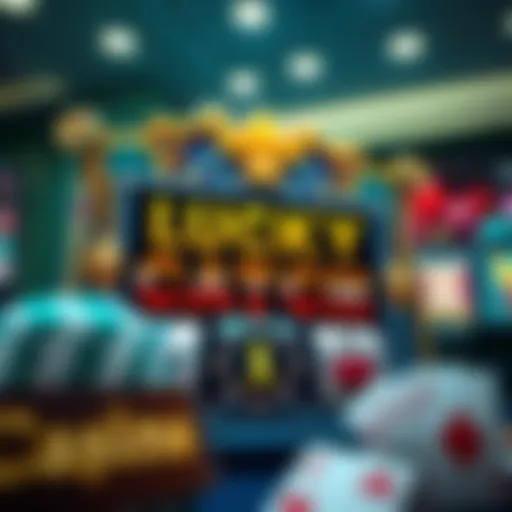 Visual representation of the Lucky Catch Slot game interface