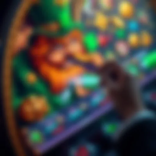 Game Interface of Lucky Leprechaun Intricate design of the Lucky Leprechaun game interface