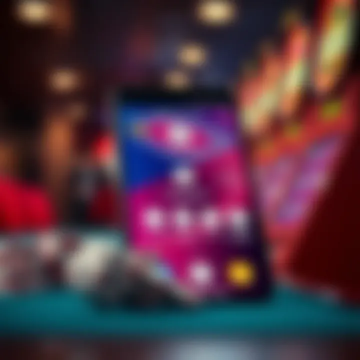 Features of the Lottery Scan App Illustration of features within the Michigan Lottery Scan App