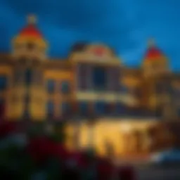 Exterior view of Mount Airy Hotel Casino showcasing its architectural beauty