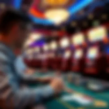 Immersive online video poker gaming experience