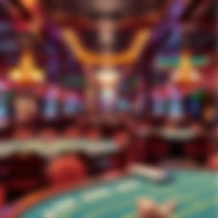 Gaming Experience at Greensburg Casino Interior shot of gaming tables in action at a live casino venue