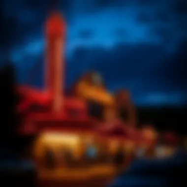 Nighttime Attraction of Greensburg Casino Nighttime illumination of a live casino, attracting evening visitors