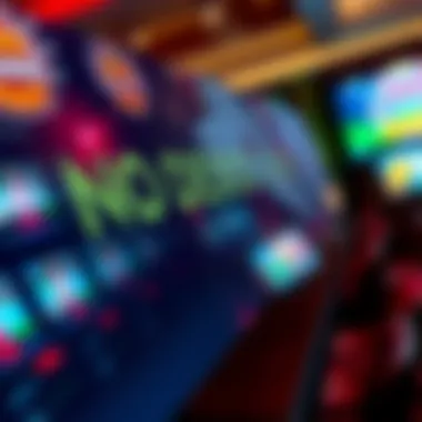 Close-up of a no deposit bonus promotional banner