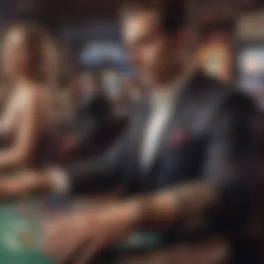 Understanding the Psychology of Gambling An abstract representation of gambling psychology