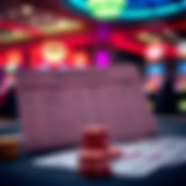 A well-organized bankroll management plan with charts and cash