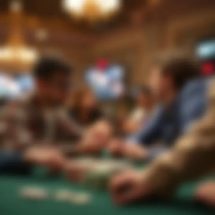 Storytelling Techniques in Poker Vlogging Illustration of storytelling techniques in poker vlogs, emphasizing narrative structure