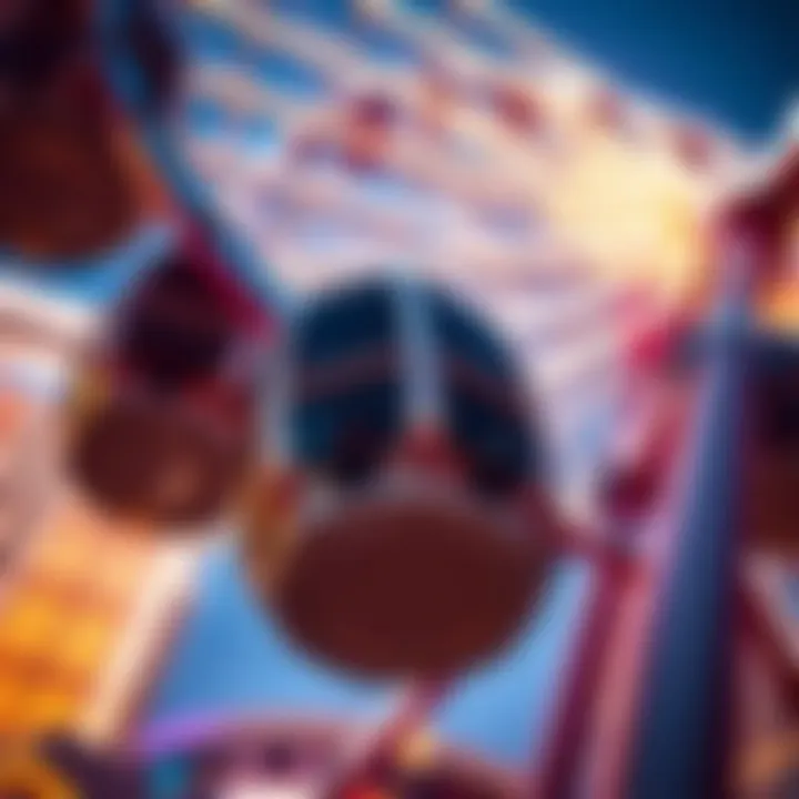 Close-up of the innovative gondola design