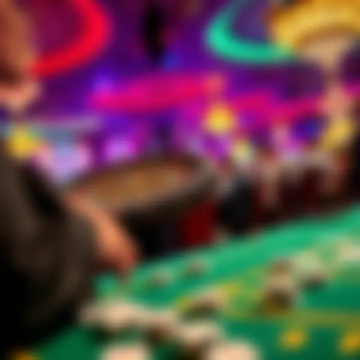 The thrill of a casino jackpot announcement