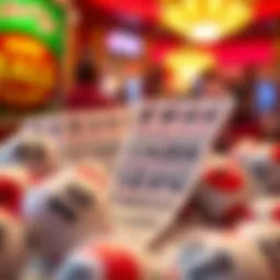 Visual representation of Powerball lottery tickets and trends