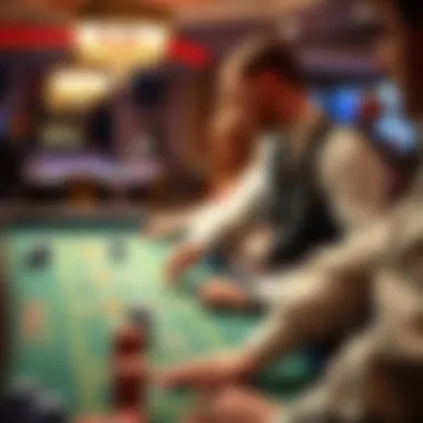 Engagement in Field Betting: A Player's Perspective Player making a field bet at a craps table