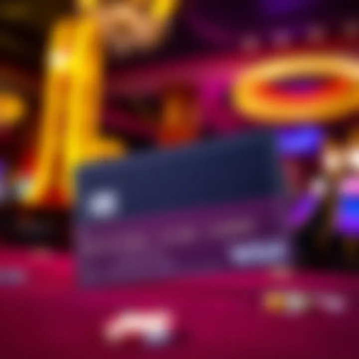 Exploring the Players Club Card A close-up of a players club card with a casino background