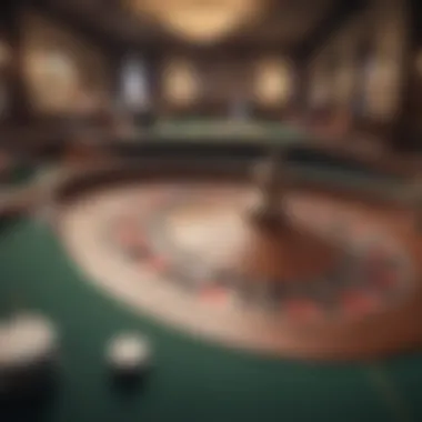 Visual comparison of house edge in various casino games