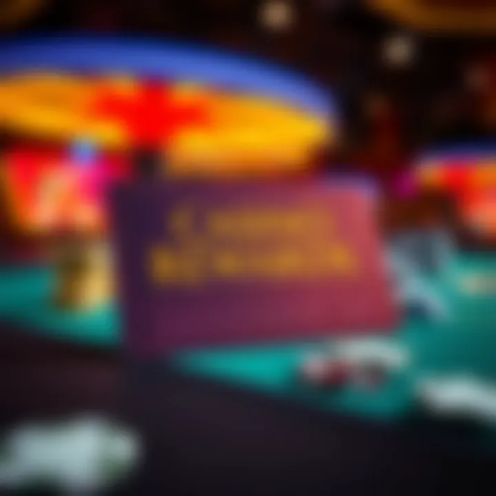 Casino Rewards Card Casino rewards card on a gaming table