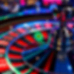 The unique green zero on a roulette wheel, highlighting its special significance.