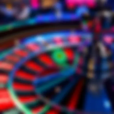 The Green Zero on the Roulette Wheel The unique green zero on a roulette wheel, highlighting its special significance.