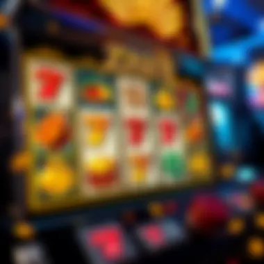 The Exciting Interface of the Zeus Slot Machine Visual representation of the Zeus slot machine interface showcasing reels and symbols
