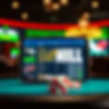 User interface of Will Hill Mobile app