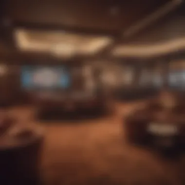 Lounge Area for Ultimate Player Comfort Relaxing lounge area in Winstar Casino for players